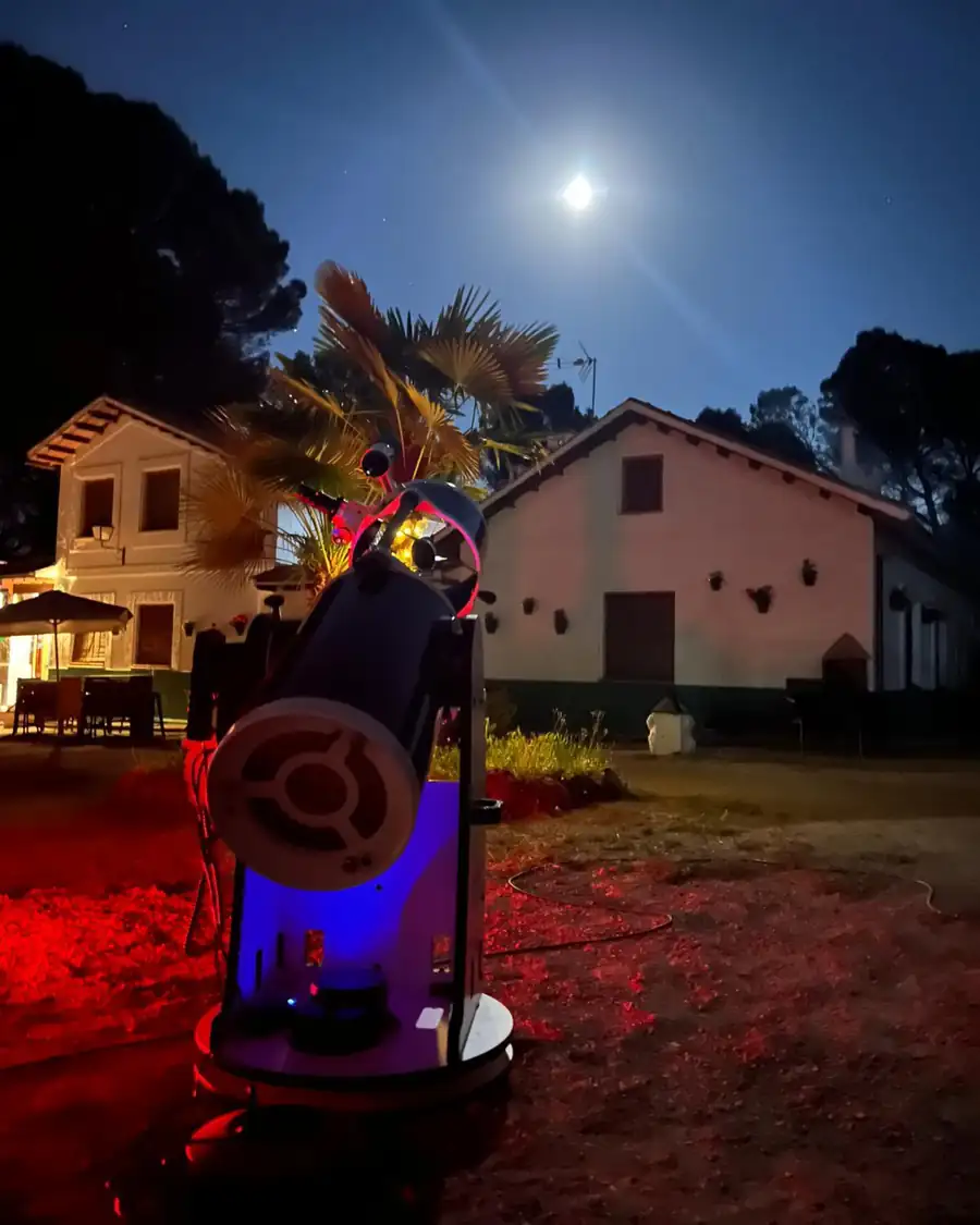Noche de astronomía en la sierra